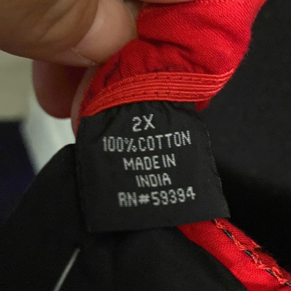 Red ivory paisley print midi dress - Picture 6 of 8